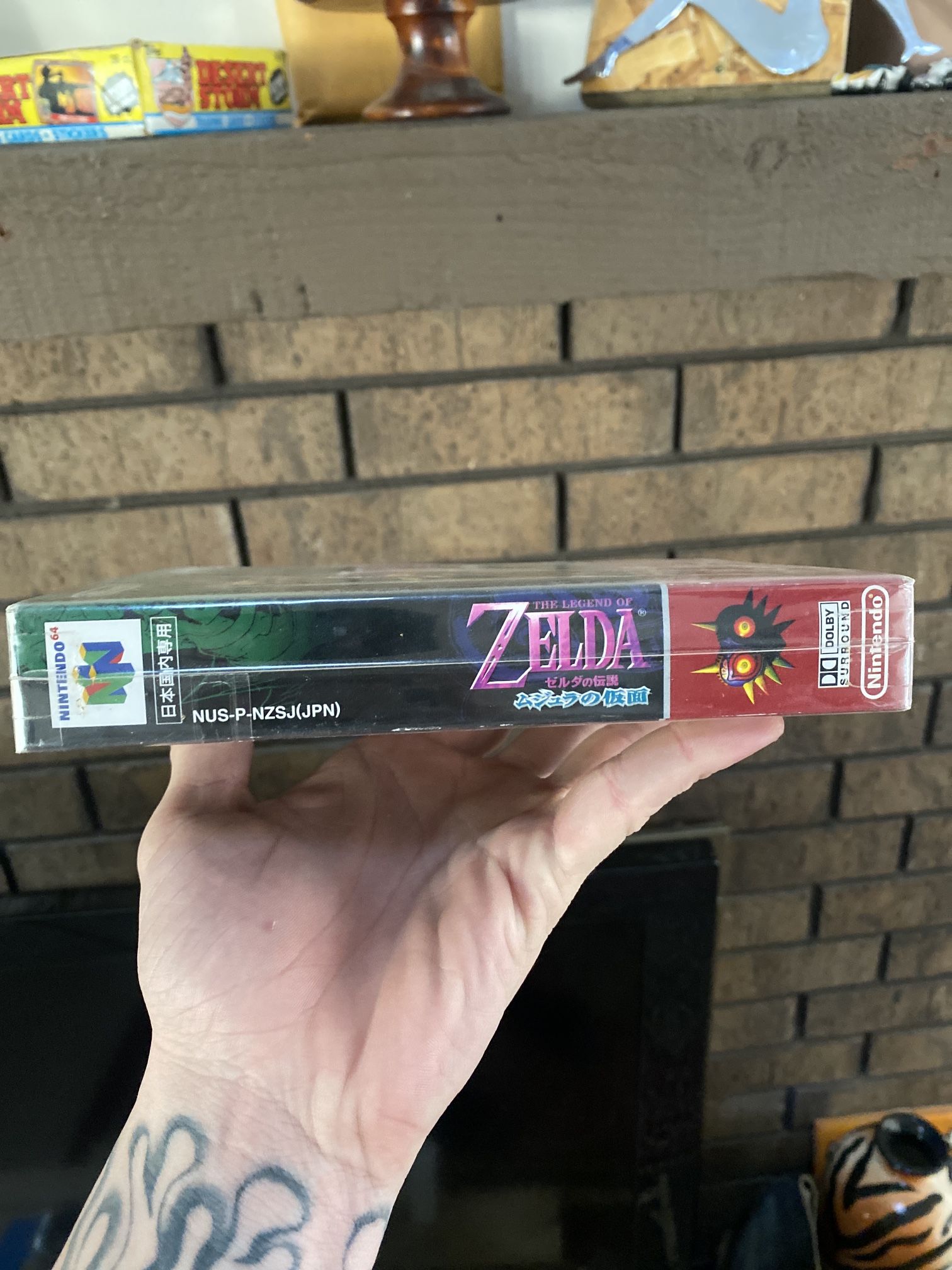 Japanese Release, Majoras Mask N64 (2000) UNOPENED