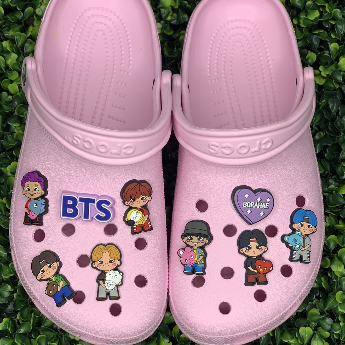 CROCS, Shoes, Bts Crocs Bts Jibbitz