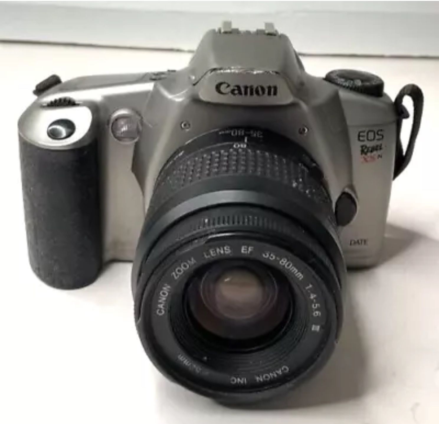 Canon EOS Rebel XSN 35mm Film Camera w 35-80 Lens Untested