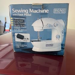 Sewing Machine With Foot Pedal