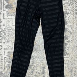 Nike Pro Hyperwarm Embossed Women's Black Training Tights Pants XS