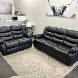Reclining Sofa And Loveseat 