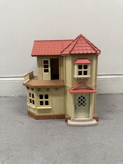 Sylvanian Families Red Roof Country Home Calico Critters Doll House (Good condition) PICK UP IN CORNELIUS