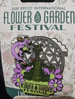 2019 Flower Festival Figment Limited Edition Pins Set
