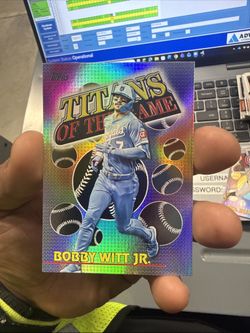 2026 topps 75th Bobby Witt jr.