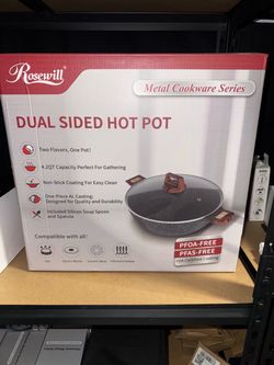 ROSEWILL DUAL SIDED HOT POT