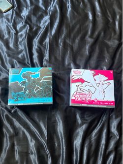 Pokemon Black Bot and White Flare PKC ETB