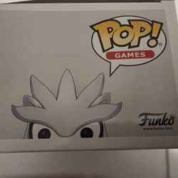 Funko Pop-Silver The Hedgehog From Sonic