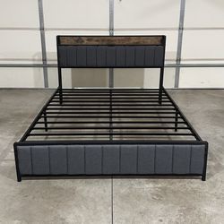 New Queen Platform Bed (Can Deliver)