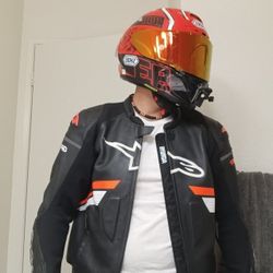 Jacket Leather Alpinestars And Dainese Summer Jacket