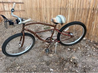 Brown fat tire