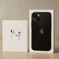 Iphone 13 brand new sealed pack With Airpods 