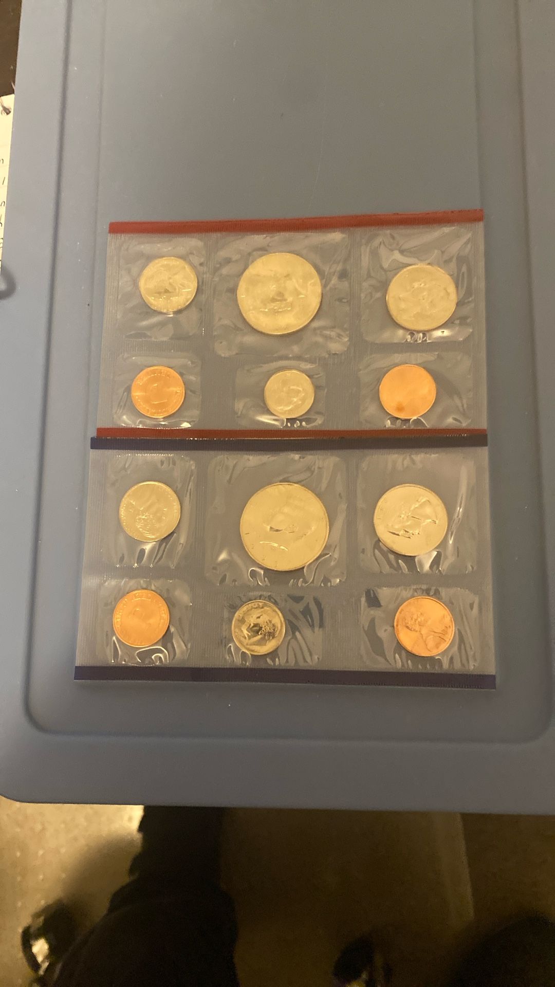 1995 United States Mint Uncirculated Coin Set.