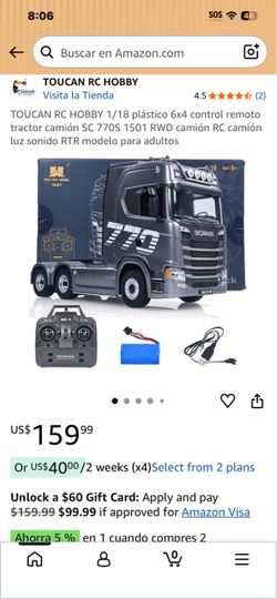 HUINA 1501 RC Truck 770S Tractor de aleación 19CH 1/18 2,4G Control remoto camión remolque