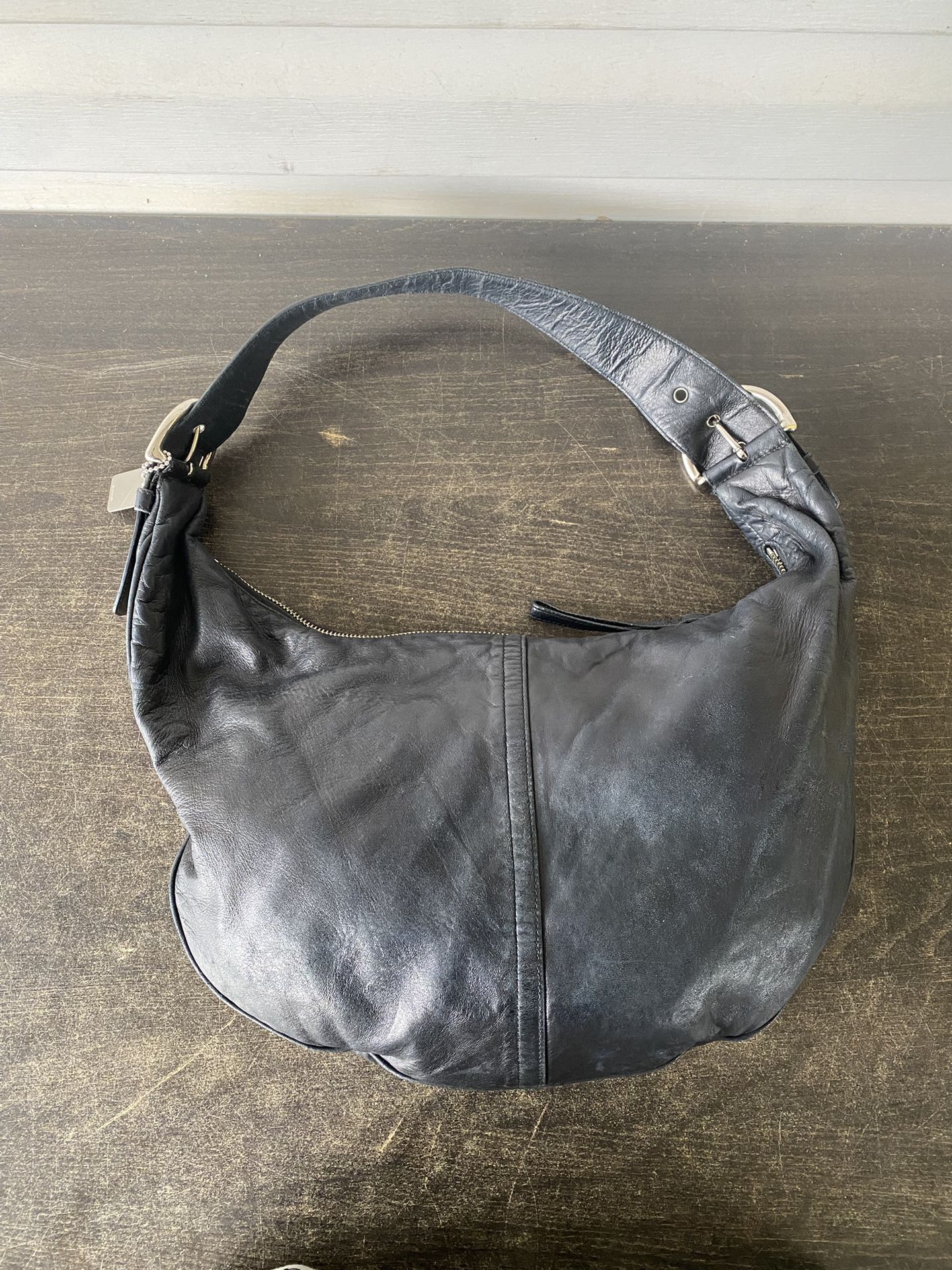 Coach F053-9619 suede Leather Shoulder Handbag  Stylish Tote