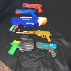 $60 for (6) Used Nerf Guns