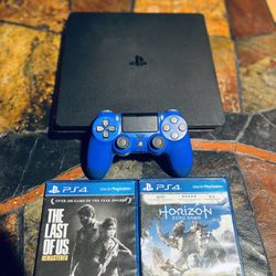 Playstation PS4 SLIM With Games 