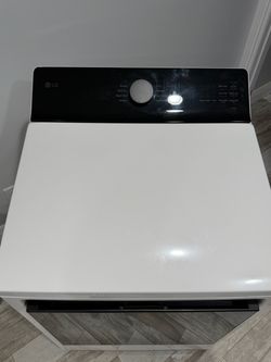 LG Electric Dryer White