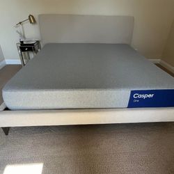 Casper, One, King Mattress, Like New, only used for a few months