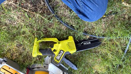 8” Ryobi  compact brushless cordless chain saw