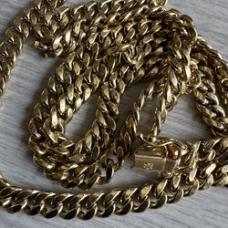 Cuban Link chain 14 K