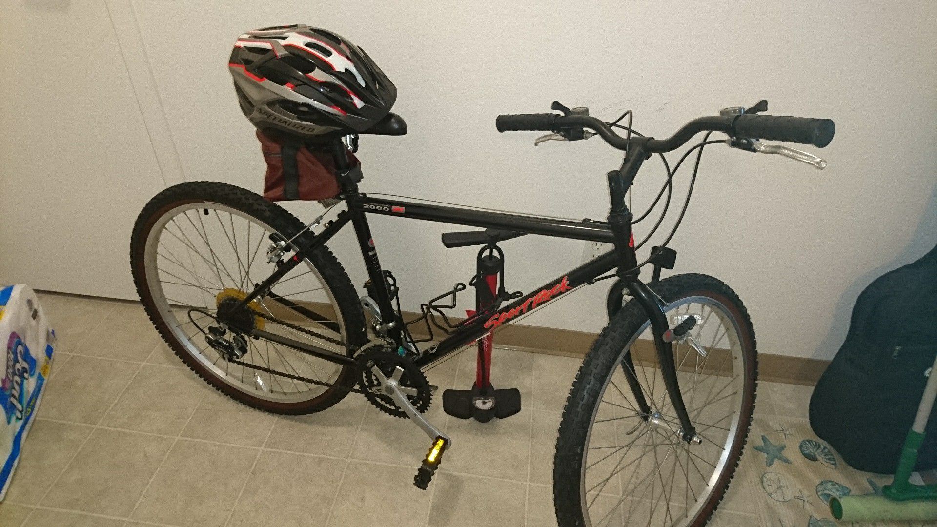 Bike, helmet and pump! $160 firm