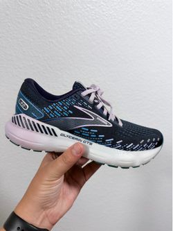 Brooks blue and purple