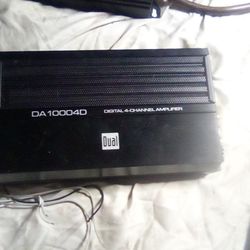Dual 1000 4 Channle Amp