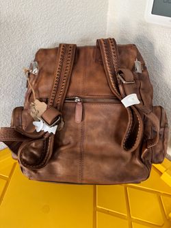 Genuine Leather Backpack