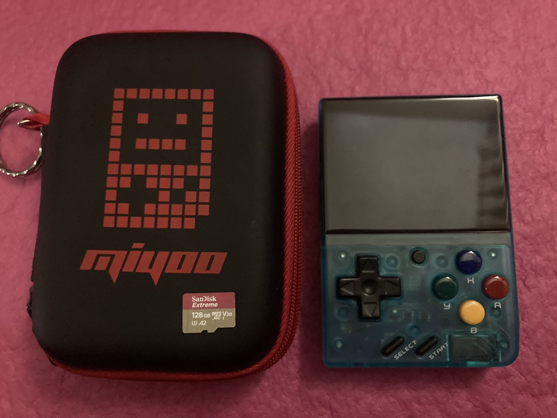 Translucent Purple Miyoo Mini V2