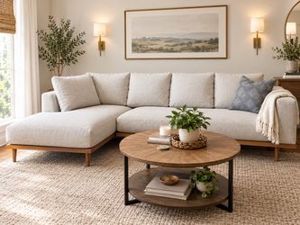 West Elm Remi 105" 2-Piece Terminal Chaise Sectional – Excellent Condition