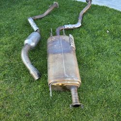 2024 Tacoma Stock Exhaust