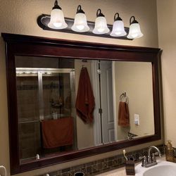 Large Framed Mirror