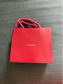 Small cartier gift bag