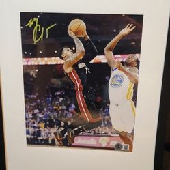 Mario Chalmers Autographed 8x10