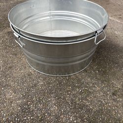 17 Gallon Steel Steel Tubs 