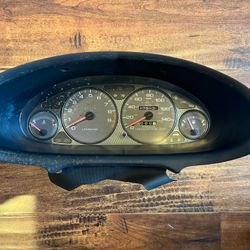Integra Carbon Fiber Cluster Bezel