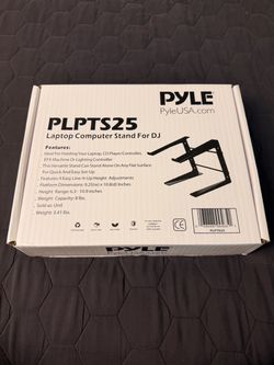 Pyle PLPTS25 DJ Laptop Computer Stand