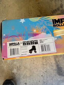 Impala Rollerskates Black Size 10