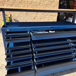 HUSKY WORKBENCH CABINET NEW HAS SMALL DENT