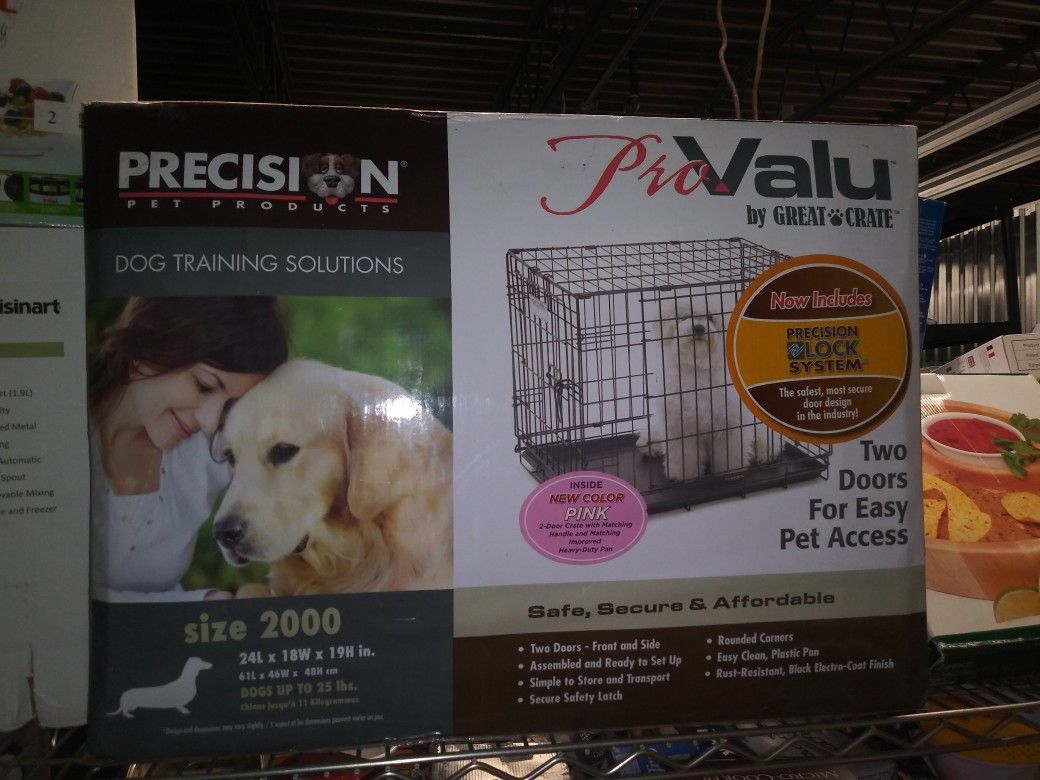 Precision Dog Training 25lbs Dog Crate