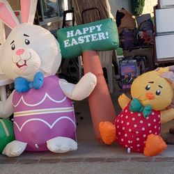 Bunny/ Chick Easter Blow Up 