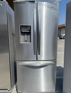 Whirlpool 3-Door Stainless Steel Refrigerator Fridge
