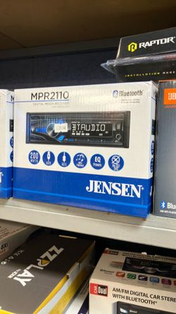 Jensen single din Bluetooth stereo on sale today for 55 bucks