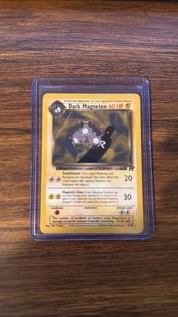 Dark Magneton Pokémon Trading Card
