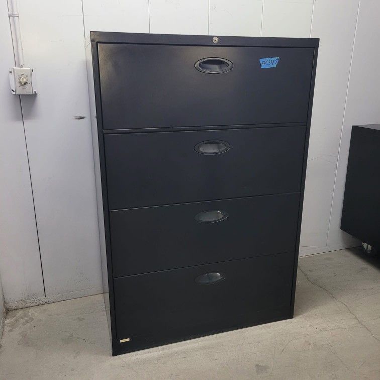 Metal File Cabinet With Key For Legal Or Letter Size Paper 