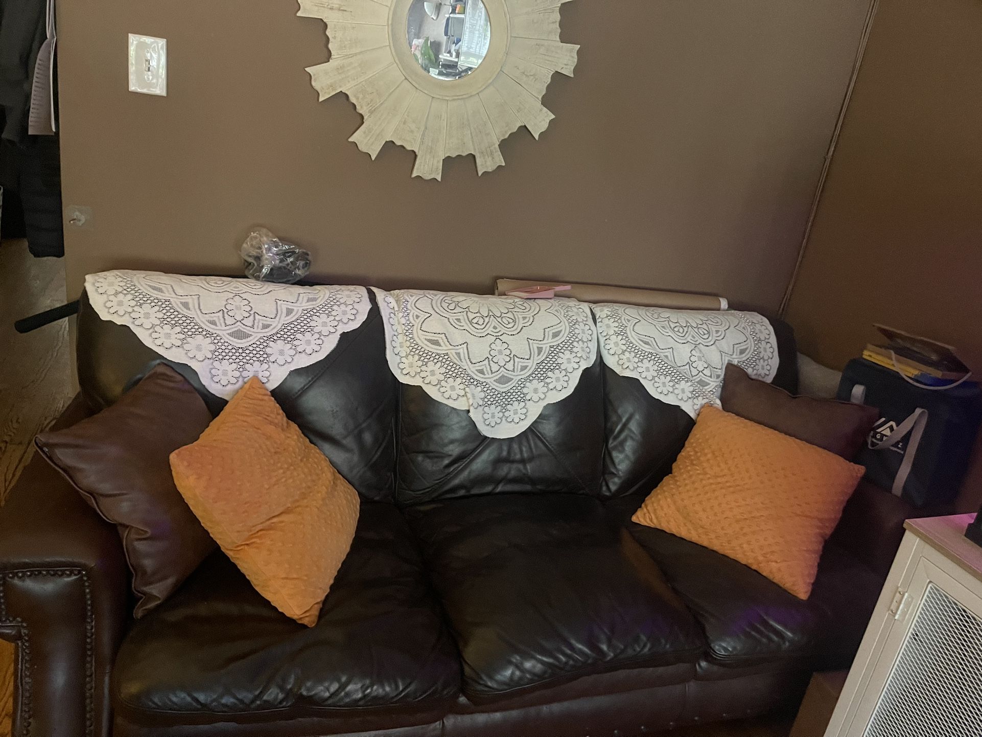 Leather Couch