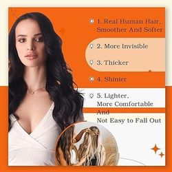 Full Shine Tape in Hair Extensions Human Hair