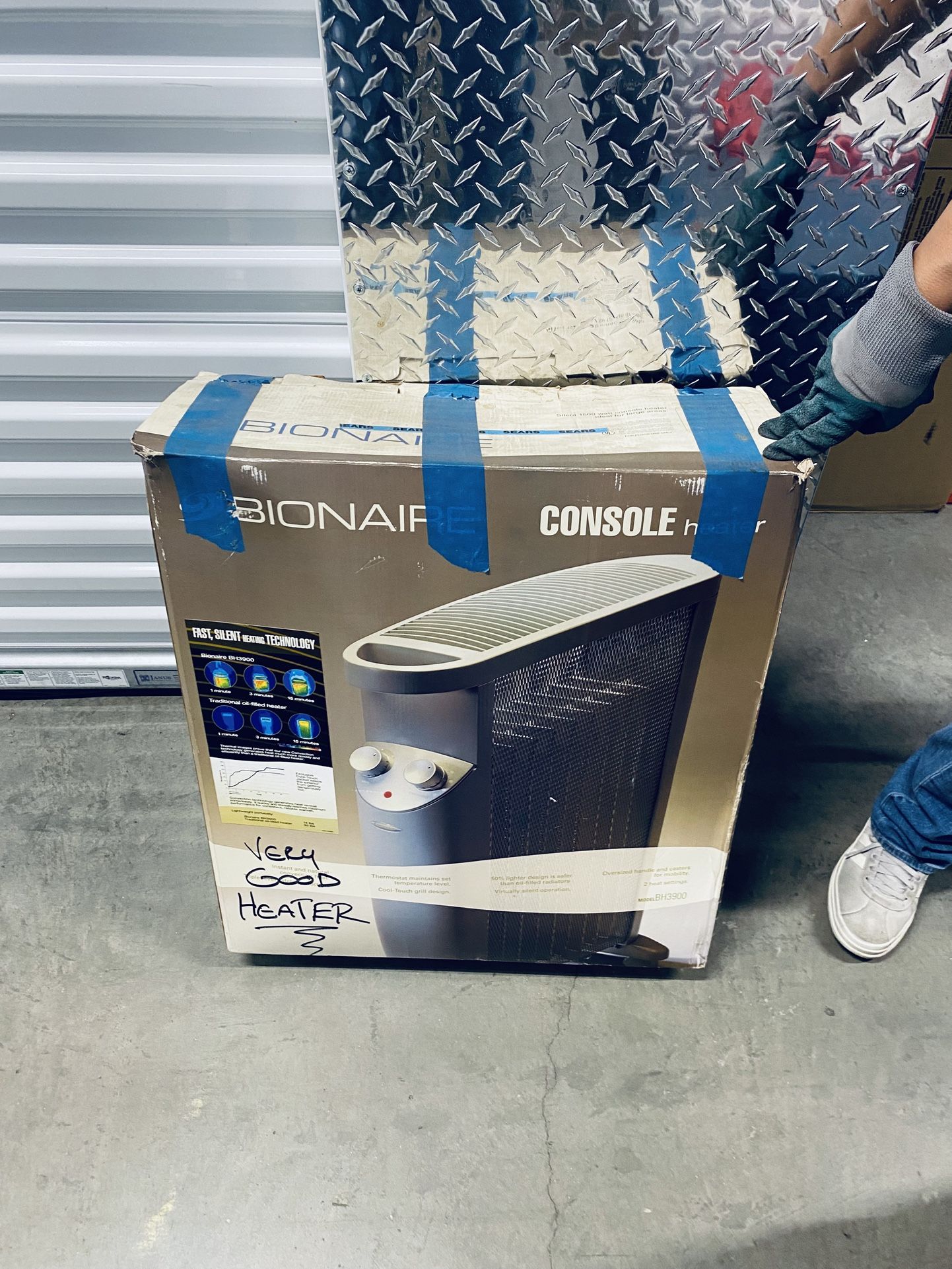 Bionaire Console Heater #md. 3900 