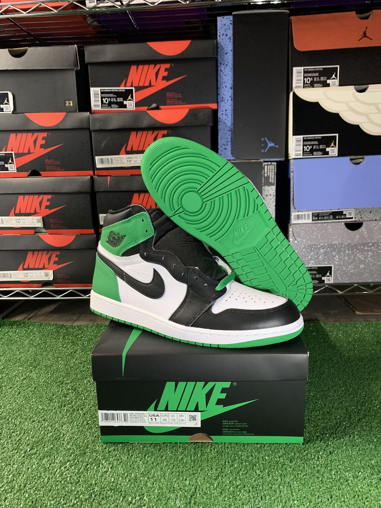 Jordan 1 Retro High OG “Lucky Green”
